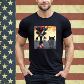 Official Shadow The Hedgehog And Cat Shirt