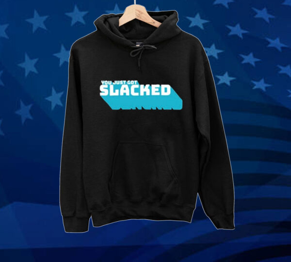 Official Slackatk You Just Got Slacked Tee Shirt