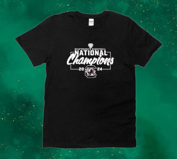 Official South Carolina Gamecocks 2024 Ncaa Women’s Basketball National Champions Schedule Tee Shirt