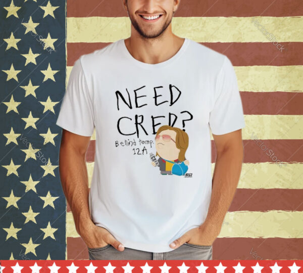 Official South Park Need Cred Adult Shirt