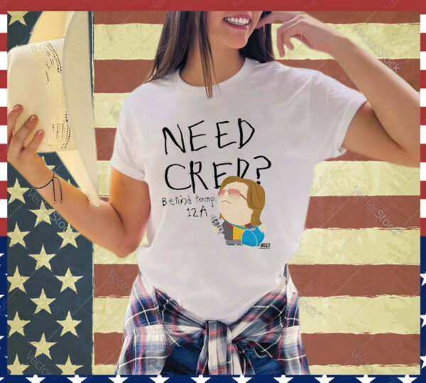 Official South Park Need Cred Adult Shirt