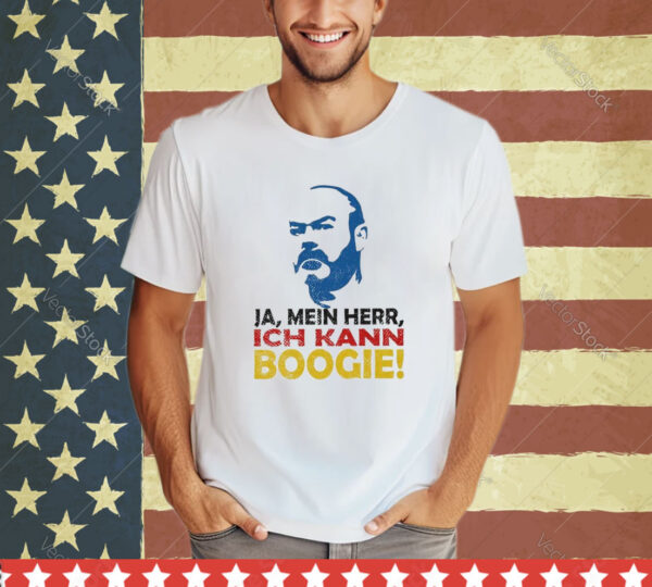 Official Steve Clarke Ich Kann Boogie shirt