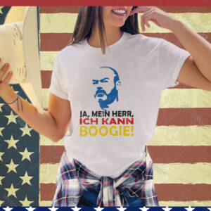 Official Steve Clarke Ich Kann Boogie shirt