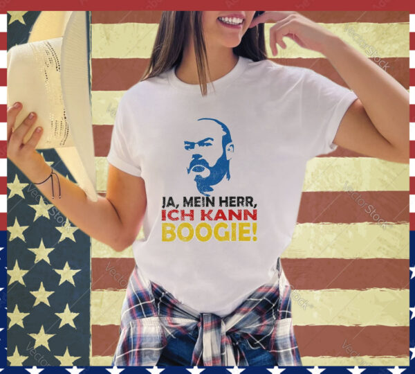 Official Steve Clarke Ich Kann Boogie shirt