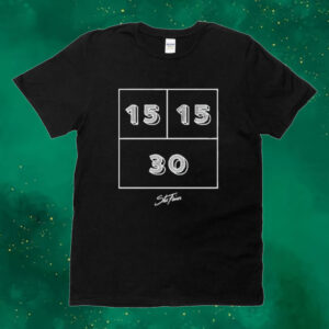 Official Stu Feiner Wearing 15 15 30 Tee Shirt