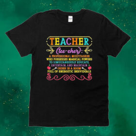 Official Teaching School Teacher 2024 Tee Shirt