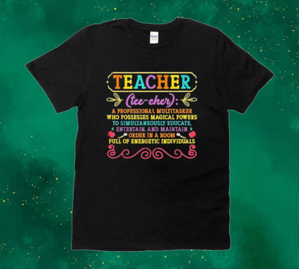 Official Teaching School Teacher 2024 Tee Shirt