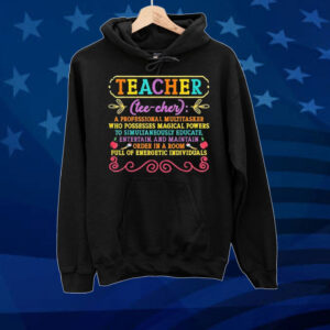 Official Teaching School Teacher 2024 Tee Shirt