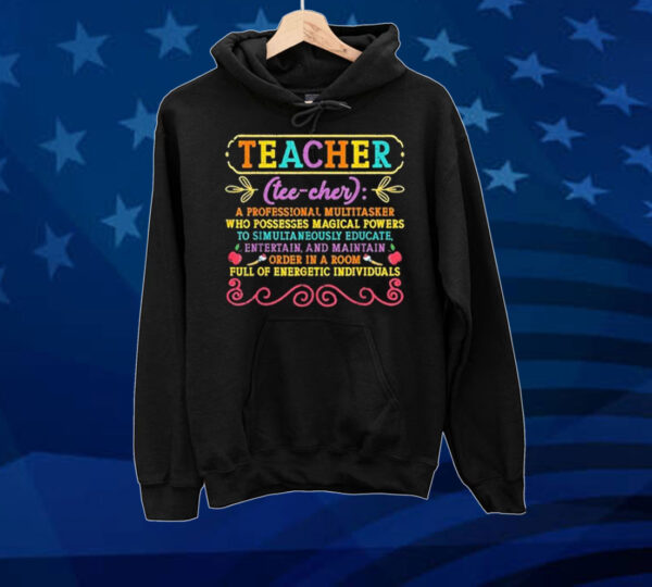 Official Teaching School Teacher 2024 Tee Shirt