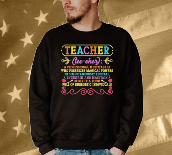 Official Teaching School Teacher 2024 Tee Shirt