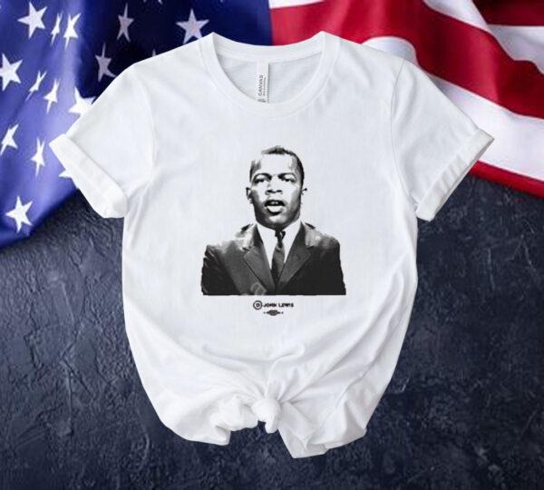 Official The Democrats Store John Lewis Good Trouble Tee Shirt