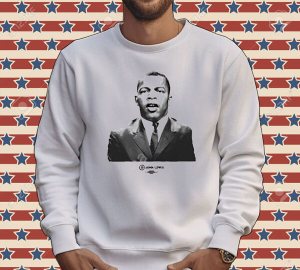 Official The Democrats Store John Lewis Good Trouble Tee Shirt