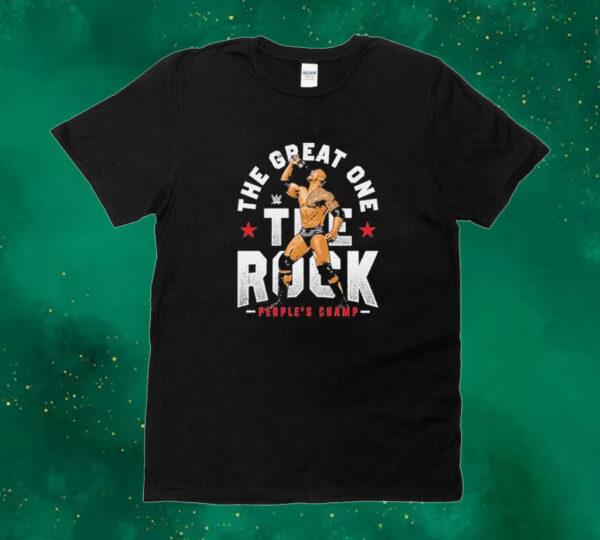 Official The Rock 500 Level The Great One Tee Shirt