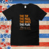 Official The Tip The Pass The Shot The Play Tee Shirt