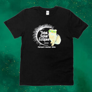 Official Total Solar Eclipse Fairport Harbor Ohio Tee Shirt