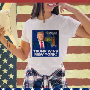Official Trump Wins New York Trump Make America Great Again 2024 shirt