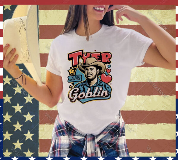 Official Tyer Tylers Creator Goblin Cowboys Heart shirt