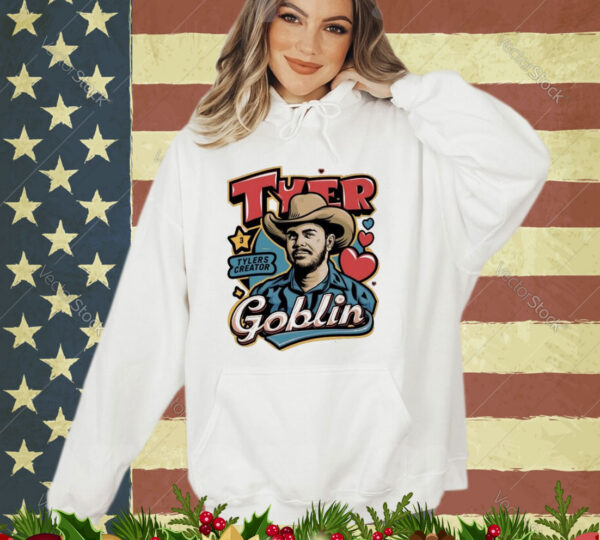 Official Tyer Tylers Creator Goblin Cowboys Heart shirt