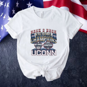 Official Uconn Mbb 2024 National Champions Back To Back Banners Tee shirt