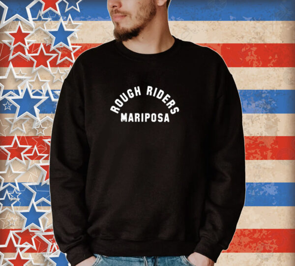 Official Ufl Brahmas R0bert Barnes Wearing Rough Riders Mariposa Tee Shirt