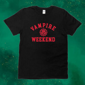 Official Vampire Weekend 2024 Tee Shirt