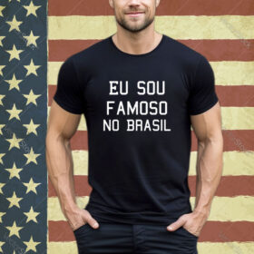 Official Vincent Martella Eu Sou Famoso No Brasil Camisa I Am Famous In Brazil Shirt