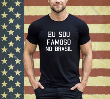 Official Vincent Martella Eu Sou Famoso No Brasil Camisa I Am Famous In Brazil Shirt