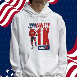 Official Washington Capitals John Carlson’s 1,000-game Carly1k Tee shirt