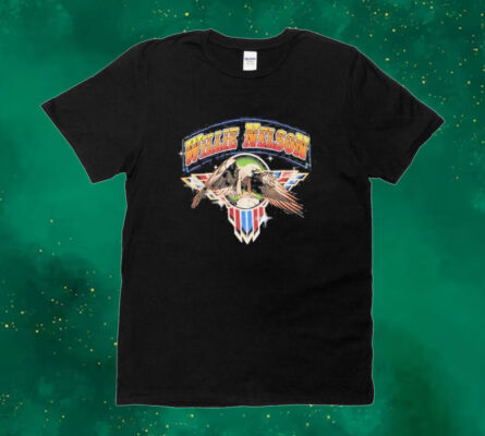 Official Willie Nelson Eagle Tee Shirt