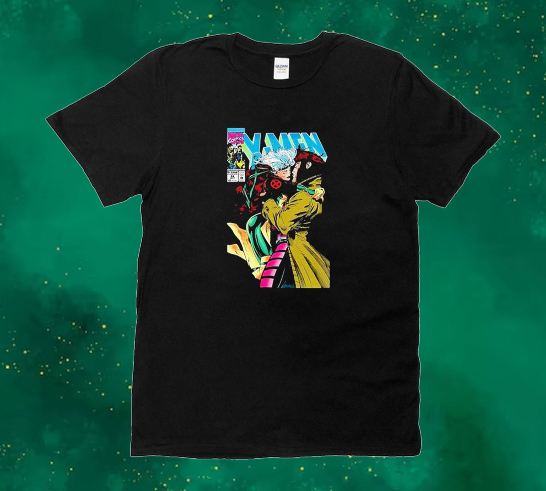 Official X-Men Rogue & Gambit 4Eva Tee Shirt