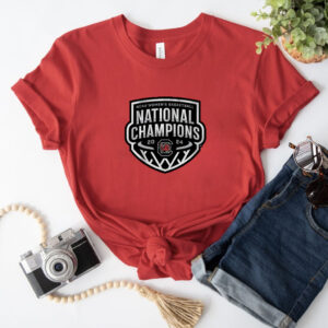 SOUTH CAROLINA WOMEN'S BASKETBALL: 2024 NATIONAL CHAMPIONS LOGO Tee shirt