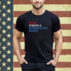 Stars Stripes Reproductive Rights Patriotic USA Flag Colors Shirt