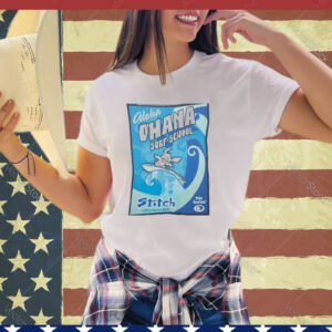 Stitch Ohana Surf School Tiki Terror shirt
