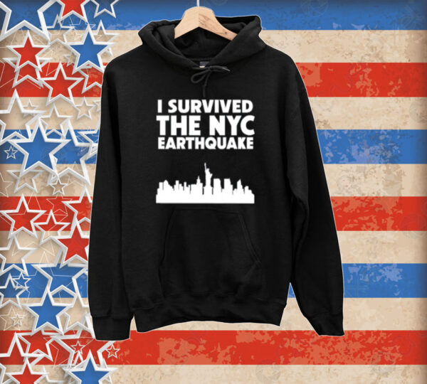 Thevulgarchef I Survived The Nyc Earthquake 2024 Tee Shirt