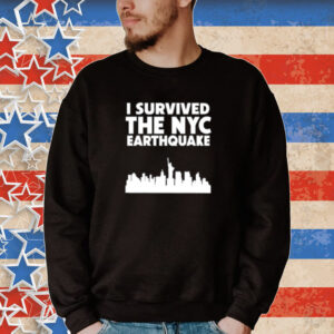 Thevulgarchef I Survived The Nyc Earthquake 2024 Tee Shirt