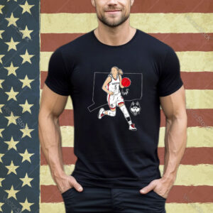 UConn Basketball Paige Bueckers Super Star Pose – Licensed Shirt