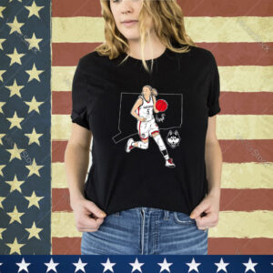 UConn Basketball Paige Bueckers Super Star Pose – Licensed Shirt