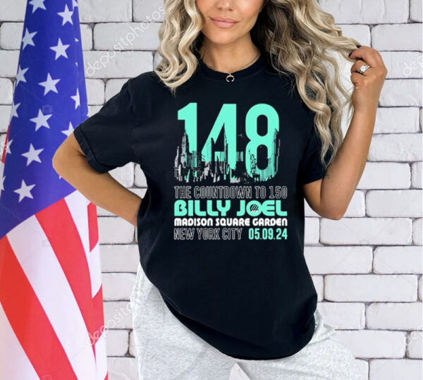 Billy Joel MSG New York NY May 9th 2024 shirt