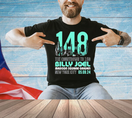 Billy Joel MSG New York NY May 9th 2024 shirt