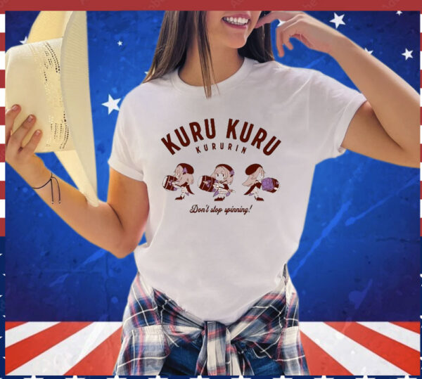 Kuru Kuru Kururin Don’t Stop Spinning t-shirt