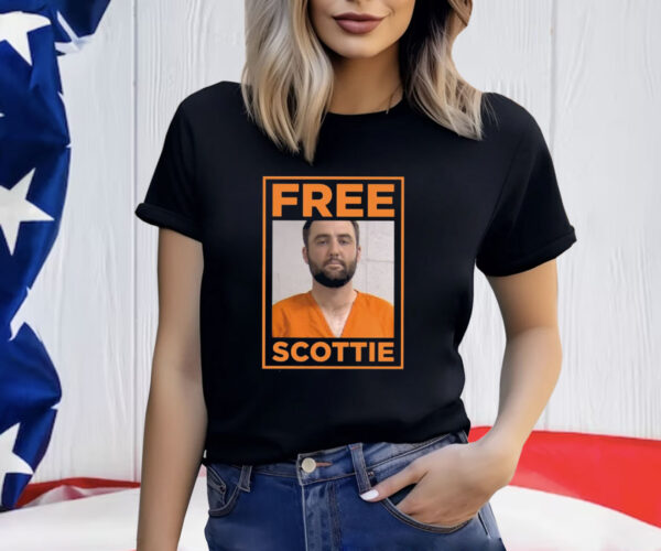 Scottie Scheffler Mugshot Free Scottie Shirt