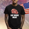 Oscar De La Hoya Wearing Eat More Meat T-Shirt