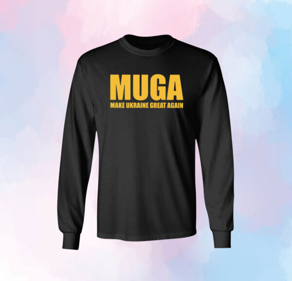 MUGA Make Ukraine Great Again Long Sleeve Shirt