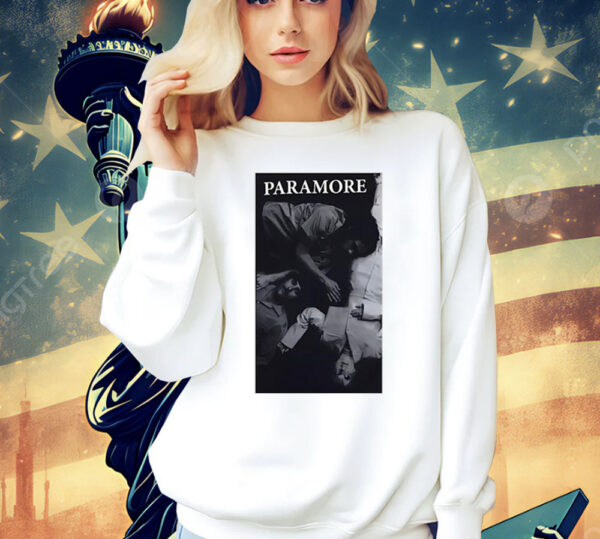 Paramore Black and White Band Photo shirt