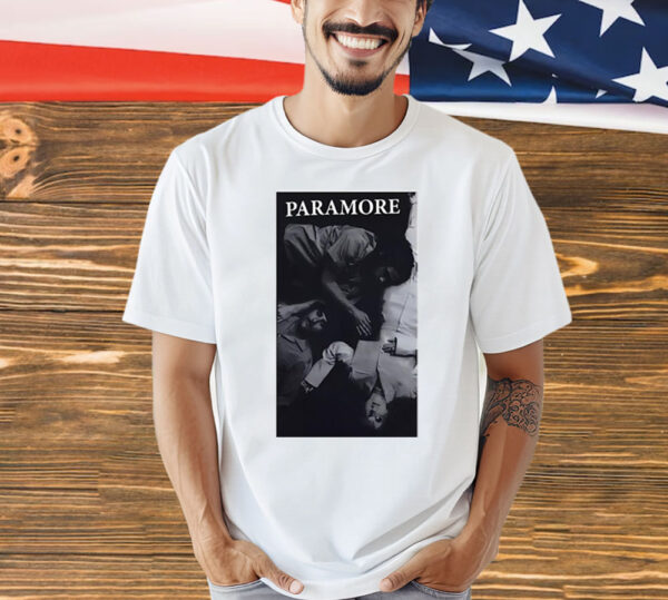 Paramore Black and White Band Photo shirt