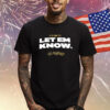 Cleveland Cavaliers It’s Time To Let Em Know Playoffs 2024 T-Shirt