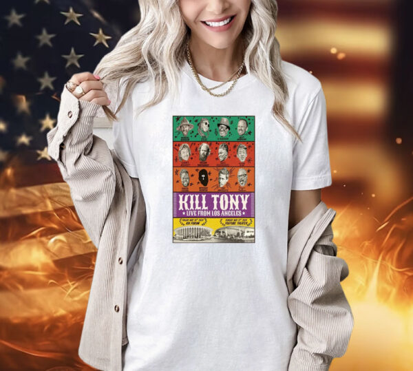 Hill Tony Live From Los Angeles May 10 & 12 2024 Poster shirt