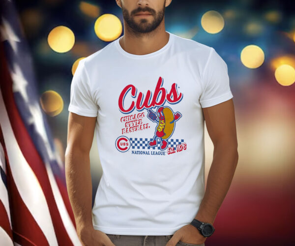 Chicago Cubs Mitchell & Ness Cooperstown Collection Food Concessions T-Shirt