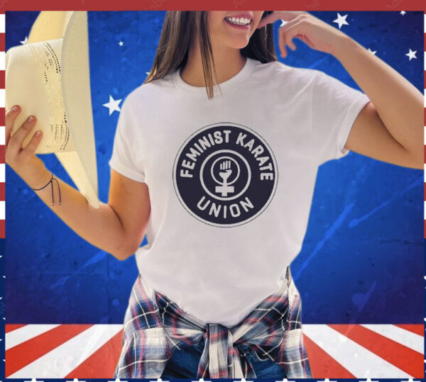Hayley Williams Wearing Feminist Karate Union shirt