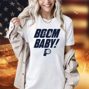 Nancy Leonard Wearing Game 3 Boom Baby shirt